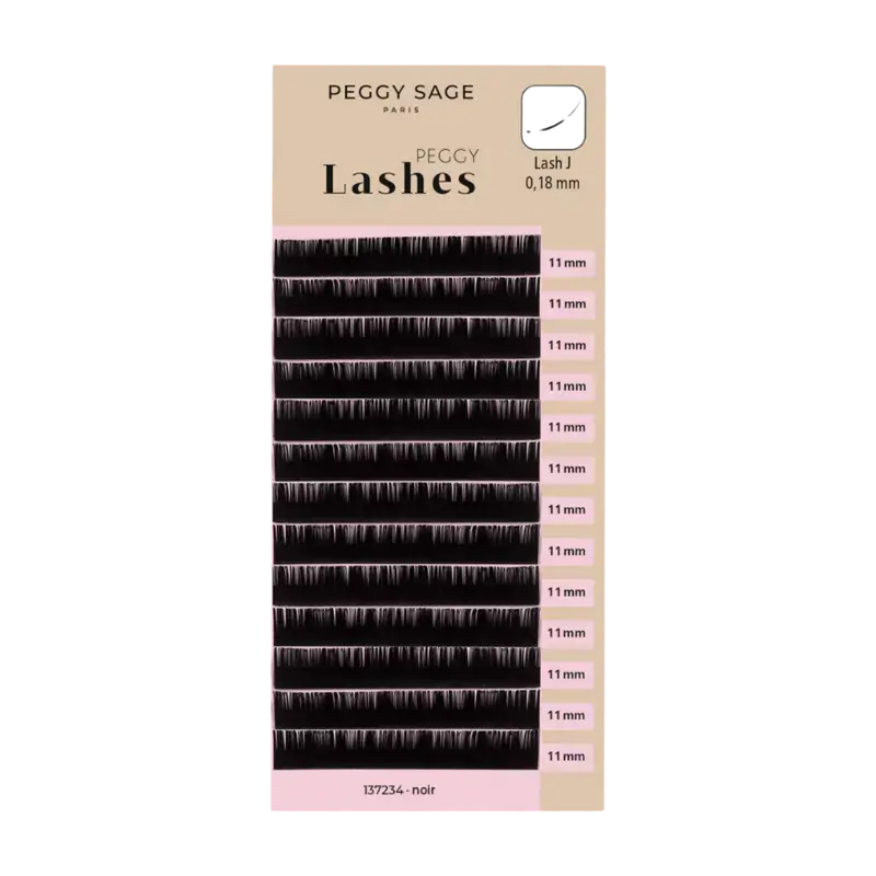 Peggy Sage Lash To Lash Eyelash Extensions - Lash J - 0,18mm 11mm Beliebt