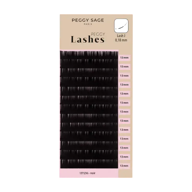 Direkt Vom Hersteller Peggy Sage Lash To Lash Eyelash Extensions - Lash J - 0,18mm 13mm