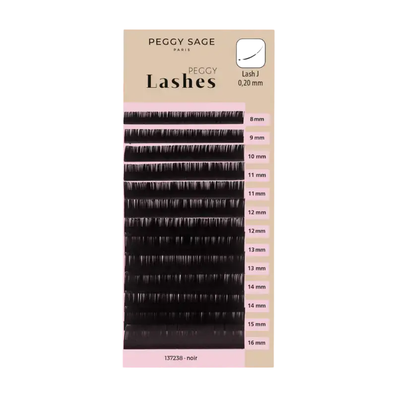 Sichere Zahlung Peggy Sage Lash To Lash Eyelash Extensions - Lash J - 0,20mm 8 - 16mm
