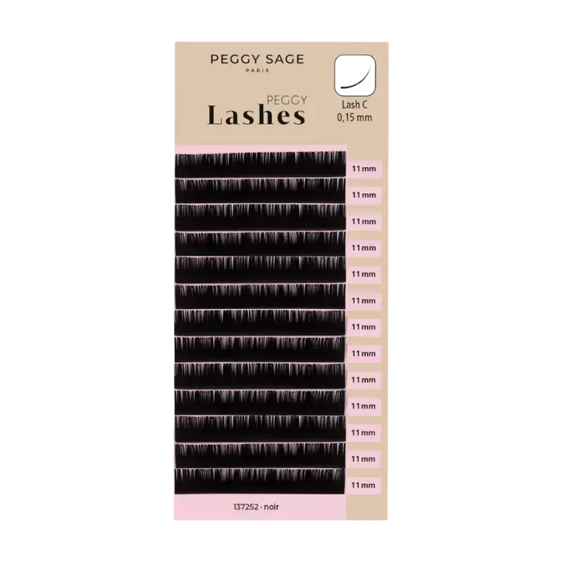 Peggy Sage Lash To Lash Eyelash Extensions - Lash C - 0,15mm 11mm Knallerangebot