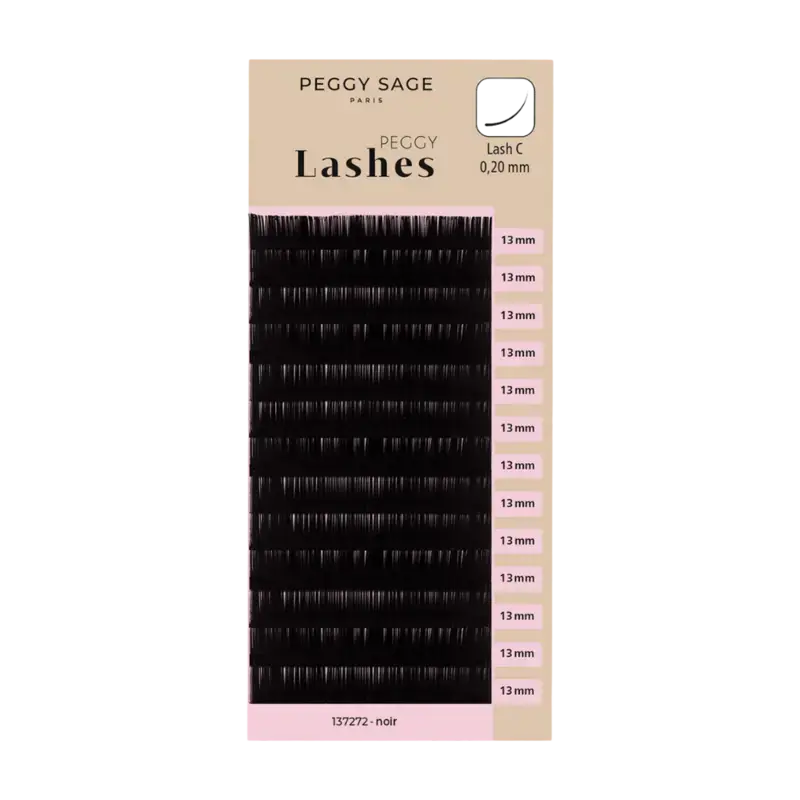 Markenware Peggy Sage Lash To Lash Eyelash Extensions - Lash C - 0,20mm 13mm