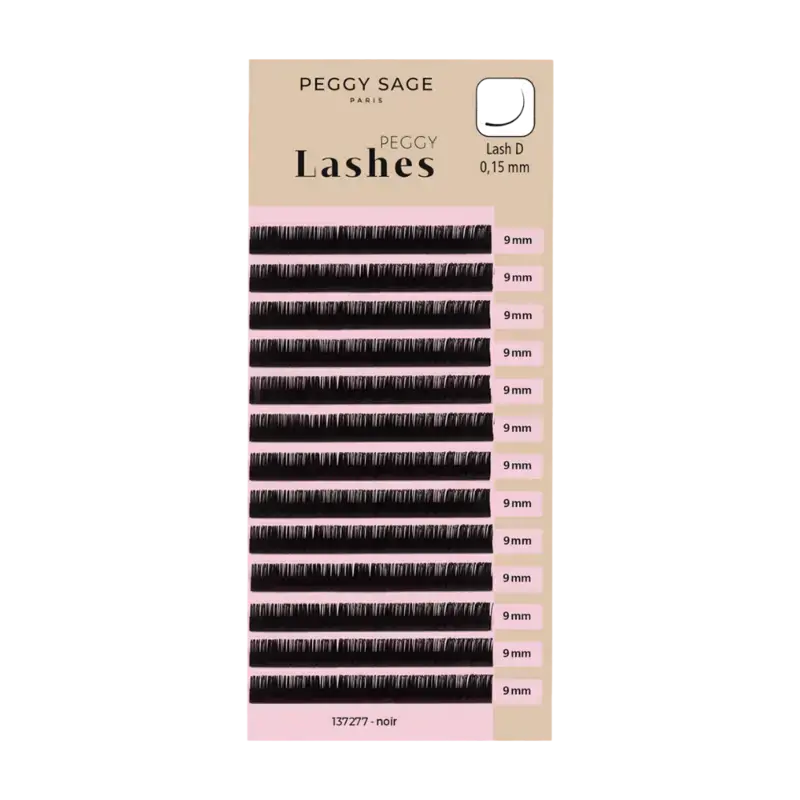 Preis Gesenkt Peggy Sage Lash To Lash Eyelash Extensions - Lash D - 0,15mm 9mm
