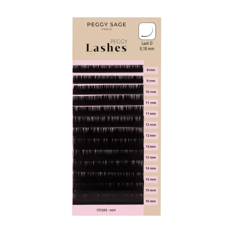 Top-Angebot Peggy Sage Lash To Lash Eyelash Extensions - Lash D - 0,18mm 8 - 16mm