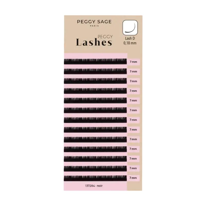 Versand Am Gleichen Tag Peggy Sage Lash To Lash Eyelash Extensions - Lash D - 0,18mm 7mm