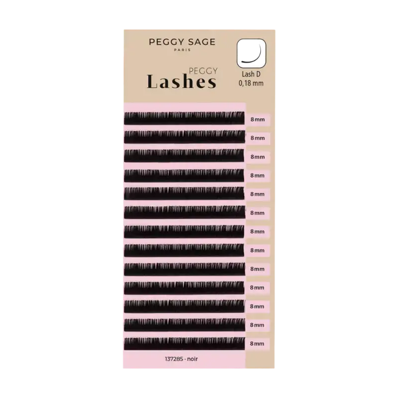 Bestseller Peggy Sage Lash To Lash Eyelash Extensions - Lash D - 0,18mm 8mm