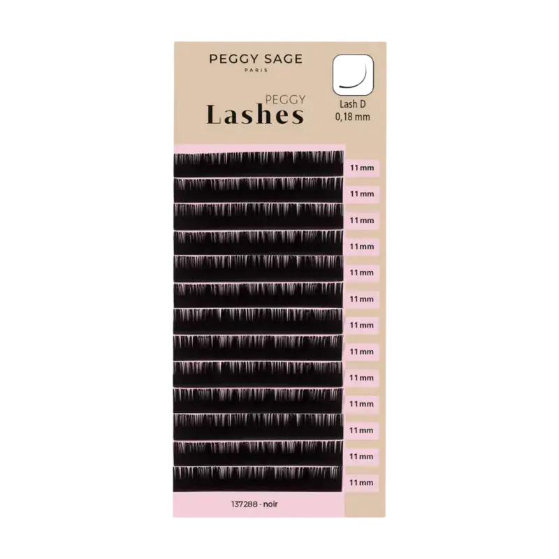 Mega-Angebot Peggy Sage Lash To Lash Eyelash Extensions - Lash D - 0,18mm 11mm