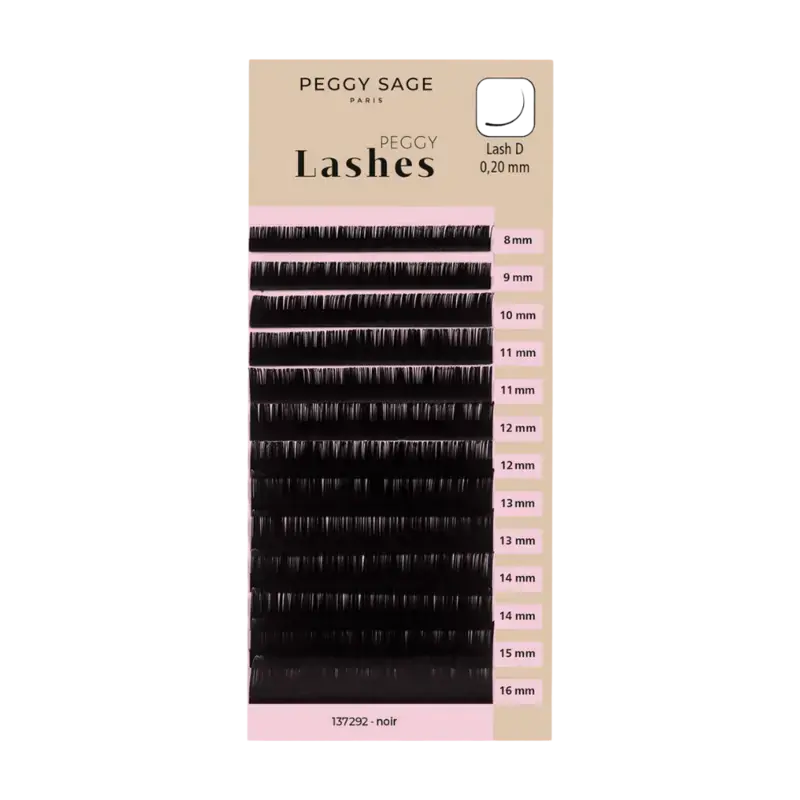 Nur Für Kurze Zeit Peggy Sage Lash To Lash Eyelash Extensions - Lash D - 0,20mm 8 - 16mm
