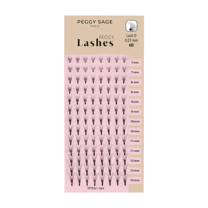 Jetzt Kaufen Peggy Sage Russian Volume Eyelash Extensions - Lash D - 0,07mm 6D 7 - 13mm