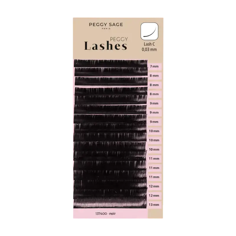 Peggy Sage Russian Volume Eyelash Extensions For Combining - Lash C - 0,03mm 7 - 13mm Sonderaktion