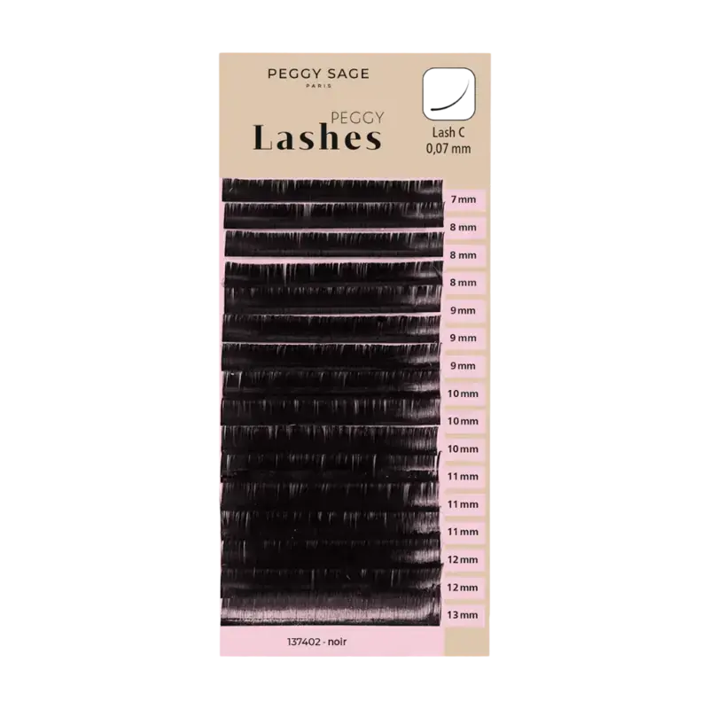 Finale Aktion Peggy Sage Russian Volume Eyelash Extensions For Combining - Lash C - 0,07mm 7 - 13mm