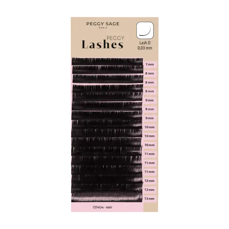 Meistverkauft Peggy Sage Russian Volume Eyelash Extensions For Combining - Lash D - 0,03mm 7 - 13mm