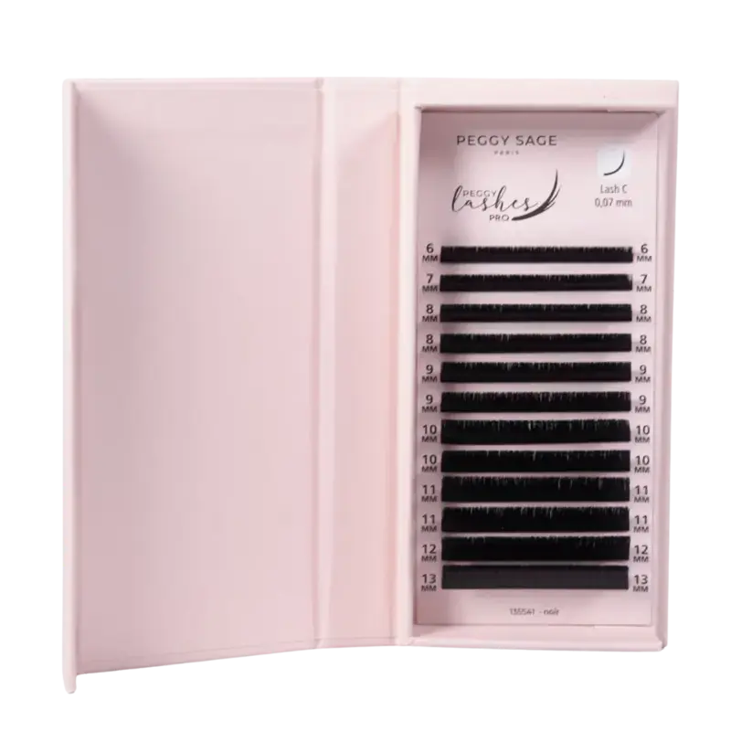 Peggy Sage Russian Volume Lashes Easy Fans - C - 6 to 13 mm 0,07 mm Billig