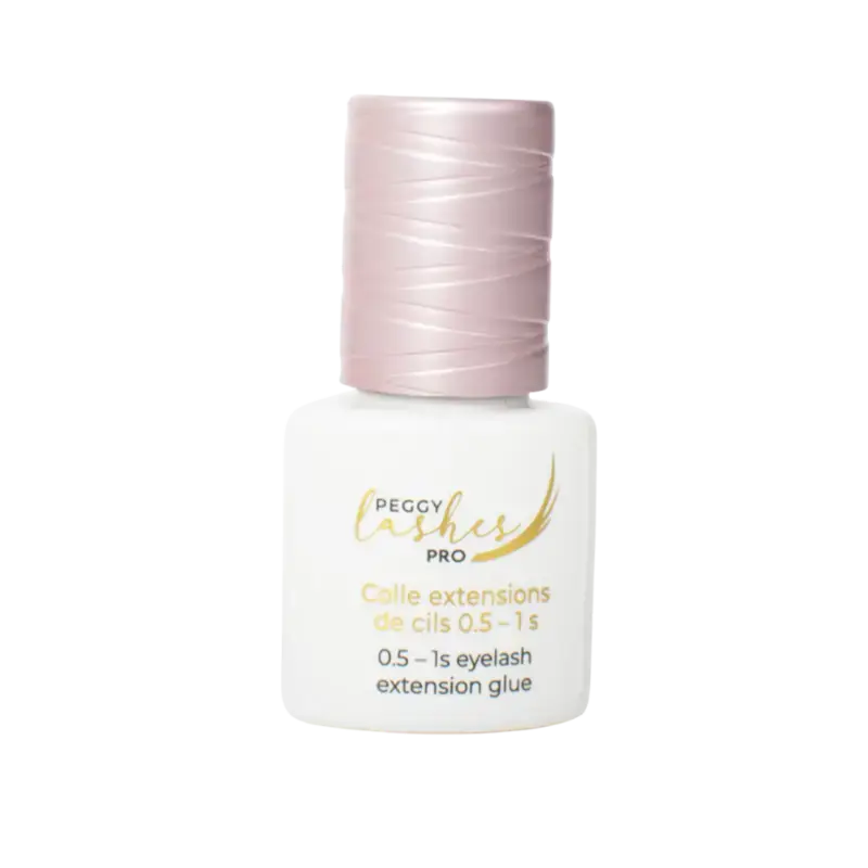 Top-Seller Peggy Sage Eyelash Extension Glue 0.5–1s – Noir 5ml