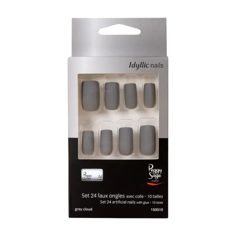 Peggy Sage Idyllic Nails Artificial Nails 24pcs Grey Cloud Jetzt Bestellen