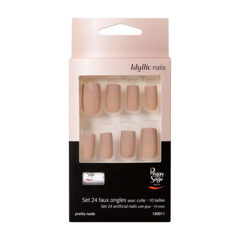 Peggy Sage Idyllic Nails Artificial Nails 24pcs Pretty Nude Heißes Angebot