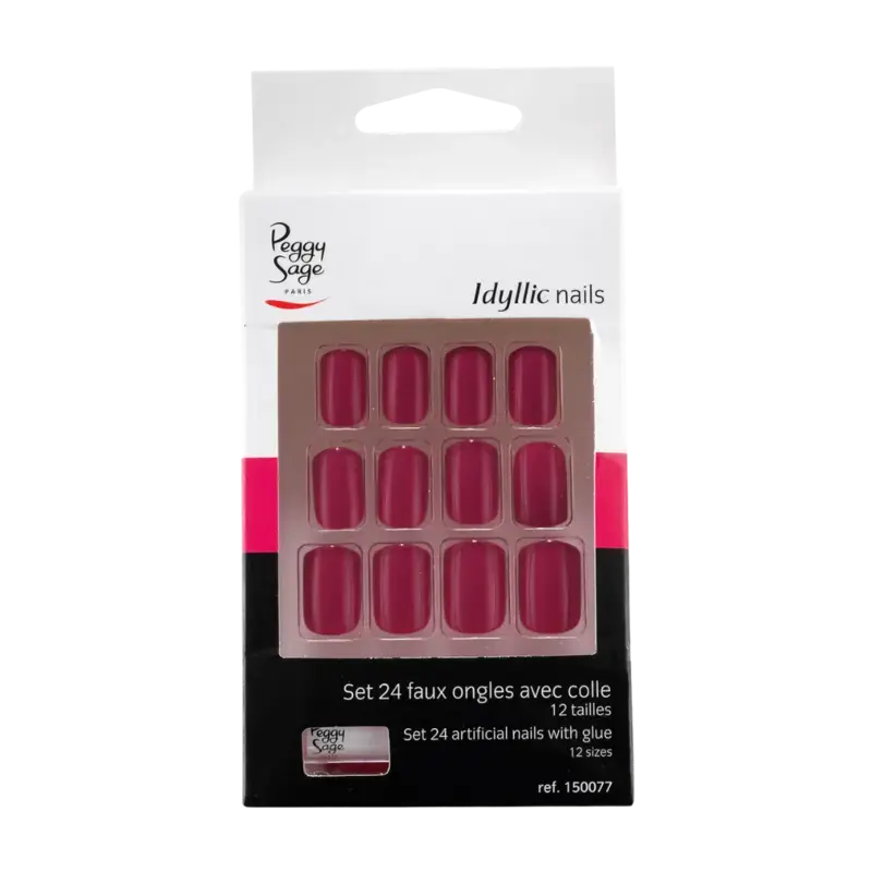 Peggy Sage Idyllic Nails Artificial Nails 24pcs Fuchsia Schnäppchen