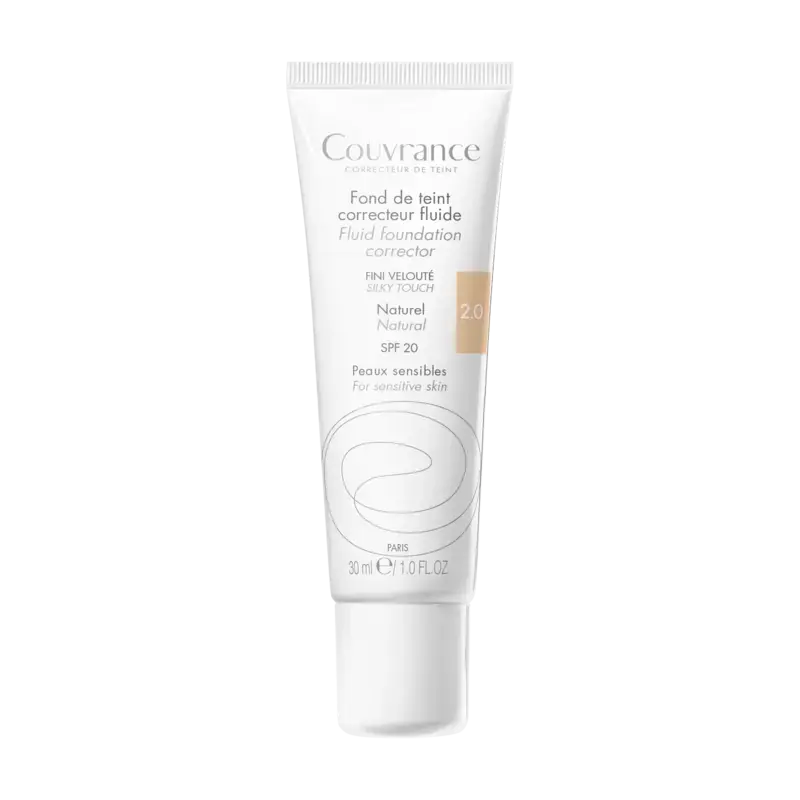 Eau Thermale Avène Couvrance Natural Fluid Foundation 2 30ml Preisknaller