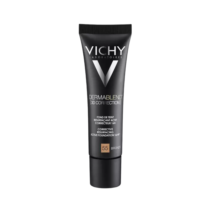 Vichy Dermablend 3D Correction Active Foundation 16hr 30ml 55 Bronze Begrenztes Angebot
