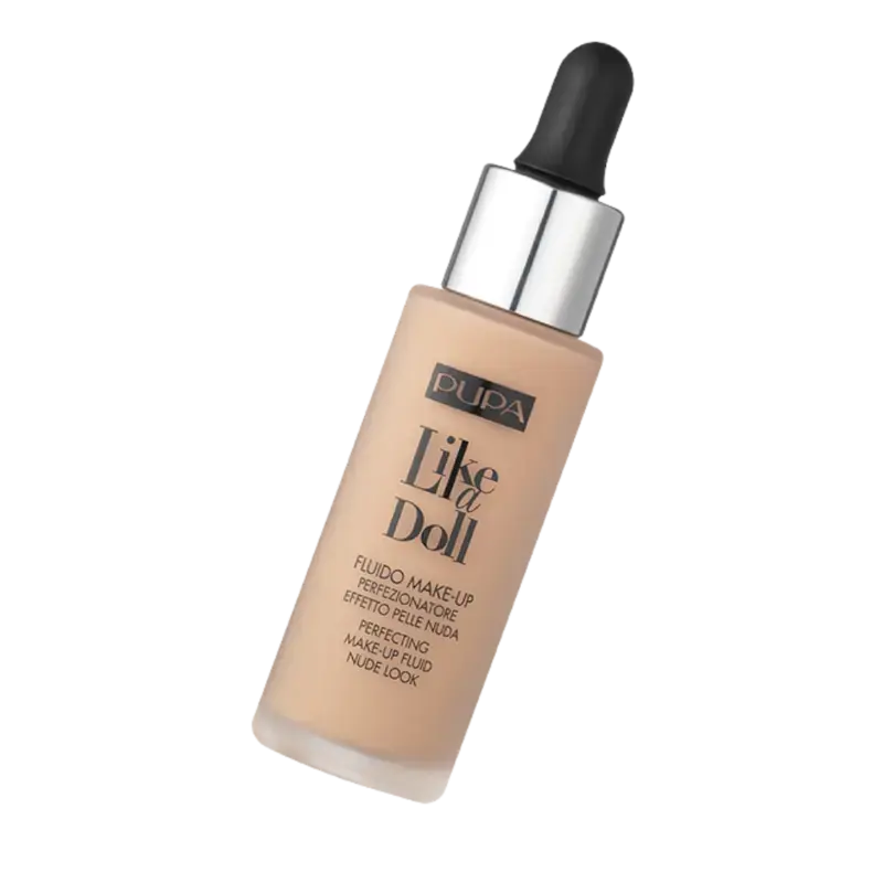 PUPA Milano Like A Doll Make-Up Fluid 020 Light Beige Direktkauf