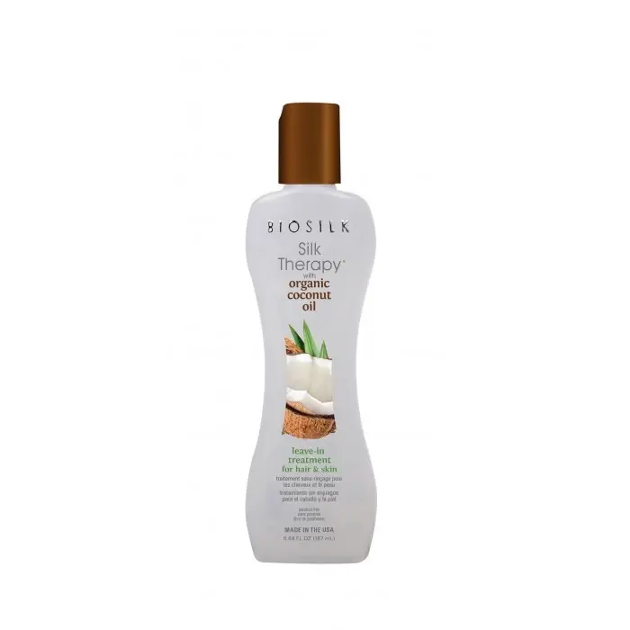 Aktuell Biosilk Silk Therapy Organic Coconut Oil Leave-In Treatment 167ml