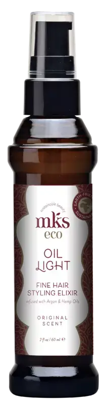 Billig MKS eco MKS-Eco Oil Light Fine Hair Original 60ml