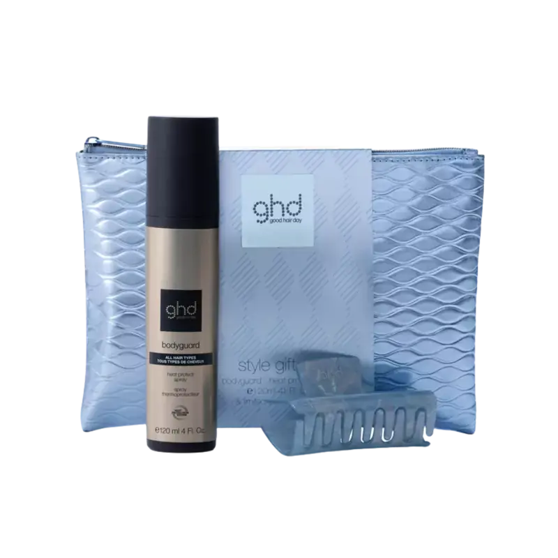 Echt ghd Bundle Bodyguard & Haarclip Ice Luxe