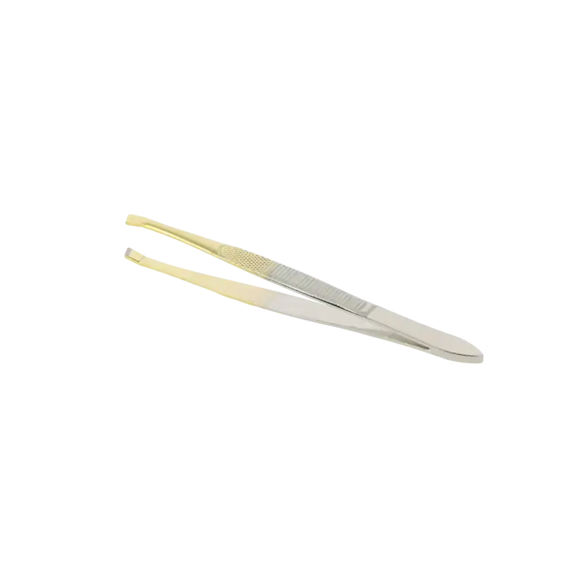 Abverkauf Sibel EHP Tweezers Depilate Oblique Gold
