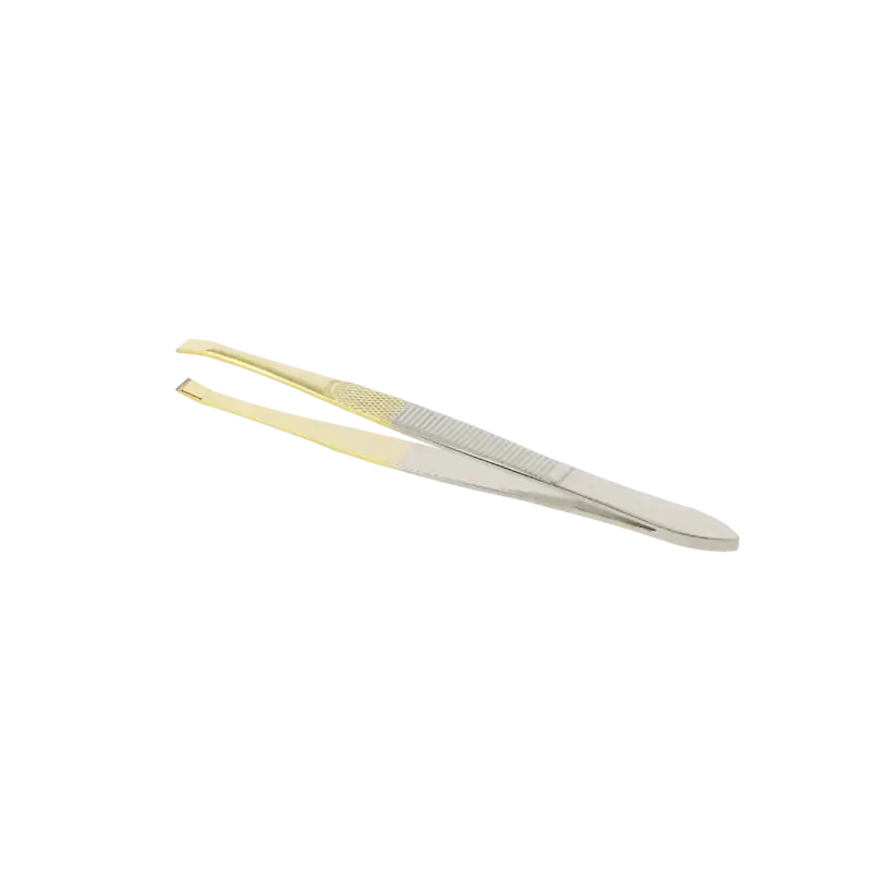 Sibel EHP Tweezers Depilate Straight Gold Echt