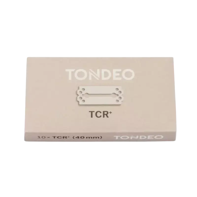 Tondeo TCR Kabinett-Klingen (40mm) 10 Stück Solange Der Vorrat Reicht